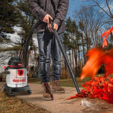 Shop-Vac 5 Gallon 4.5 Peak HP Wet/Dry Vacuum, Stainless Steel Tank, Portable Shop Vacuum with Attachments for Jobsite, Garage & Workshop. 5989300 Shop-Vac