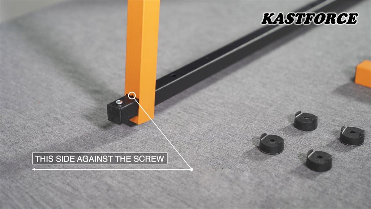 KASTFORCE KF1004 Lumber Storage Rack 3-Level System 110lbs 50 kg per Level with Durable Sheet Metal Screws, Wood Rack, Workshop Rack, Wall Screws KASTFORCE