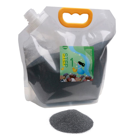5 lbs Rock Tumbler Grit Step 1 Tumbler Media Grit,Rock Polishing Grit Media, Works with Any Rock Tumbler, Rock Polisher, Stone Polisher,COARSE 60/90 GANGOU