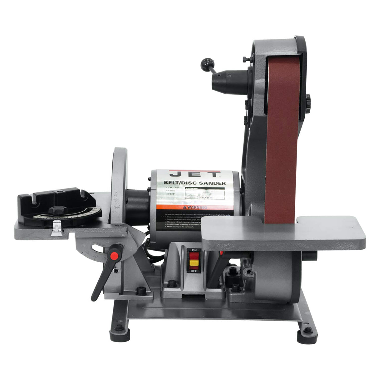 JET 2" x 42" Belt and 8" Disc Sander, 1Ph 115V (J-41002) Jet
