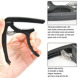 TIMESETL Guitar Accessories Kit Guitar Tool Changing Kit Include Acoustic Guitar Strings, Tuner, Capo, String Winder, Picks, Pick Holder, Bridge TIMESET
