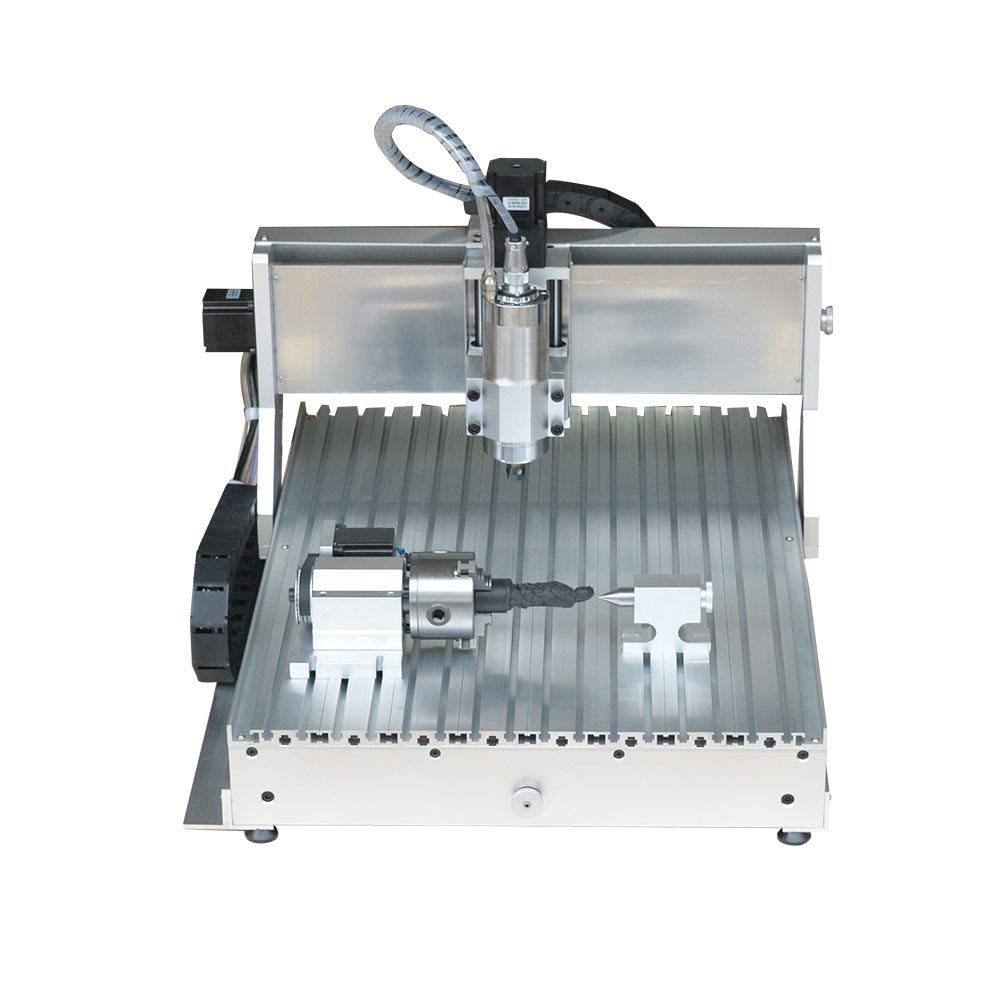 TEN-HIGH 6090 2200W CNC Router Engraving Drilling Milling Machine,usb port with 4th Axis. TEN-HIGH
