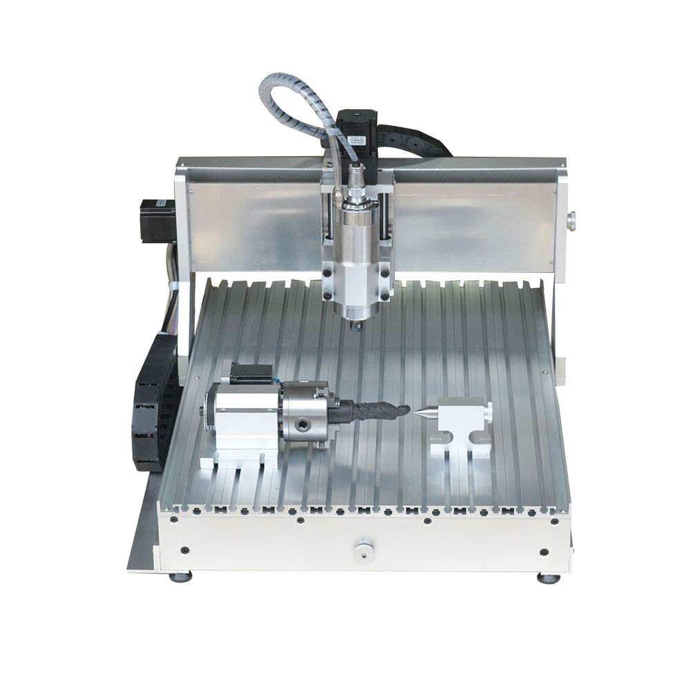 TEN-HIGH 6090 2200W CNC Router Engraving Drilling Milling Machine,usb port with 4th Axis. - WoodArtSupply