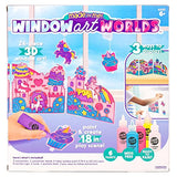 Made By Me Paint & Create Window Art Worlds Unicorn Kit – DIY Suncatcher Kit for Kids Ages 6+ – Create Your Own Suncatchers & Window Clings, Multi Made By Me