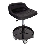 Sunex Tools 8514 300-Pound Capacity Telescoping Tractor Seat with Parts Tray and 3.5-Inch Heavy Duty Casters Sunex Tools