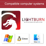 Lightburn Software - Gcode License Key, for Most Diode Laser Engravers On The Market Comgrow
