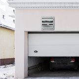 VEVOR 10'' Shutter Exhaust Fan, High-speed 820 CFM, Aluminum Wall Mount Attic Fan with AC-motor, Ventilation and Cooling for Greenhouses, Garages, VEVOR