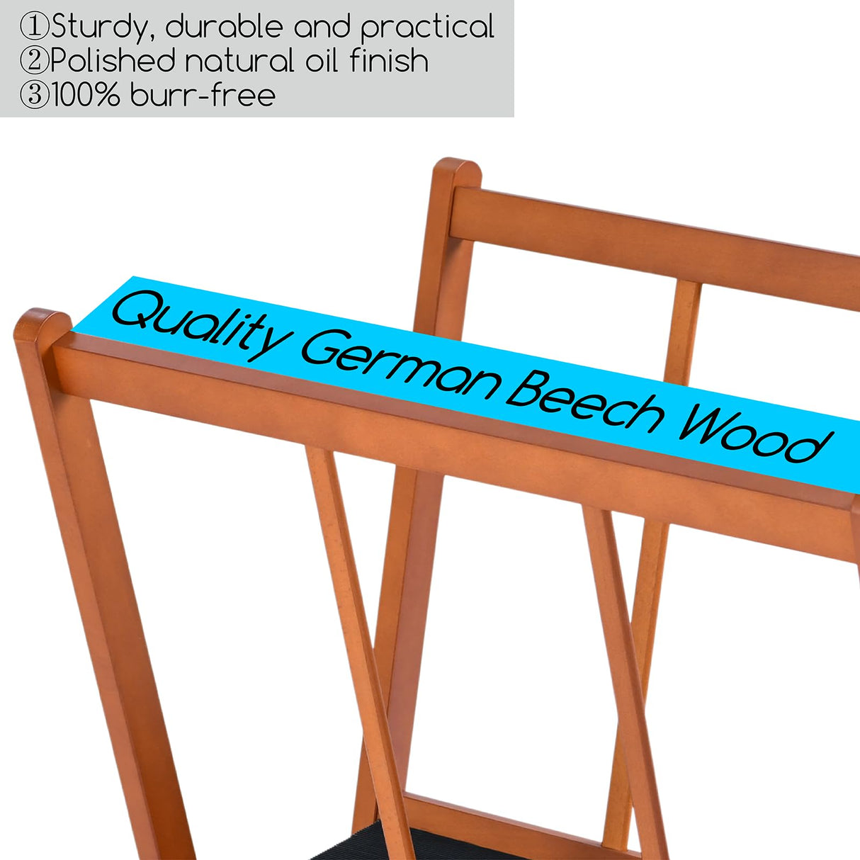 MEEDEN Wood Large Print Rack with Castors, Artist Storage and Display Rack, Premium Drying Rack, Storage for Canvas, Prints, Panels, Posters, Holds MEEDEN