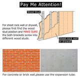 Need Fold Wall Mounted Table Folding Workbench Length 47.2" Width 20" Perfect Addition to Garage & Shed/Home Office/Laundry Room/Home Bar/Kitchen & Need