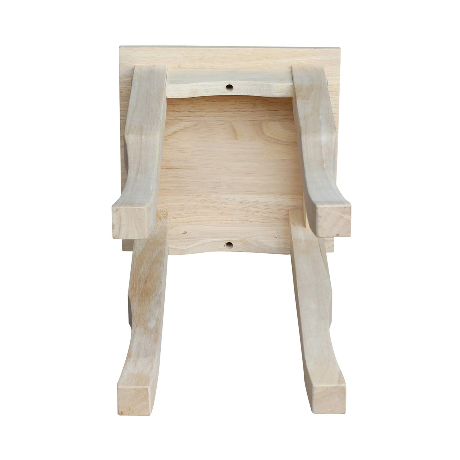 International Concepts 21-Inch Tea Table, Unfinished IC International Concepts
