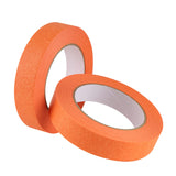 Lichamp 2 Pack Orange Painters Tape 1 inch, Orange Masking Tape 1 inch x 55 Yards x 2 Rolls (110 Total Yards) Lichamp