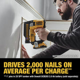 DEWALT ATOMIC Compact Series™ 20V MAX* Brushless Cordless 23 Ga. Pin Nailer (Tool Only) (DCN623B) DEWALT