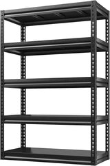 REIBII Garage Shelving Heavy Duty Storage Shelves Loads 1690 LBS, Adjustable Metal Shelving Units and Storage Metal Shelves for Storage Rack Shelf REIBII