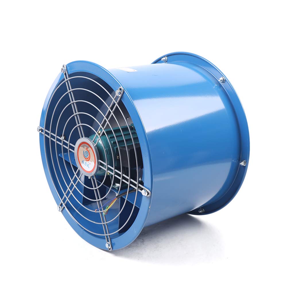 110V 550W 16'' Explosion Proof Fan, 1570-3180 CFM Utility Blower Fan/Explosion-Proof Axial Flow Fan Exhaust Fan Cylinder Pipe Fan Ventilator - WoodArtSupply