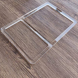 Rectangle 2 Pocket Valet Tray Router Templates, Clear Acrylic Template, Woodworking Router Template Phocaea