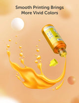 Hiipoo Sublimation Ink Refilled Bottles Work with WF7710 ET2760 ET2720 ET2803 ET2800 ET15000 C88 C88+ Inkjet Printer Heat Press Transfer on Mugs Hiipoo