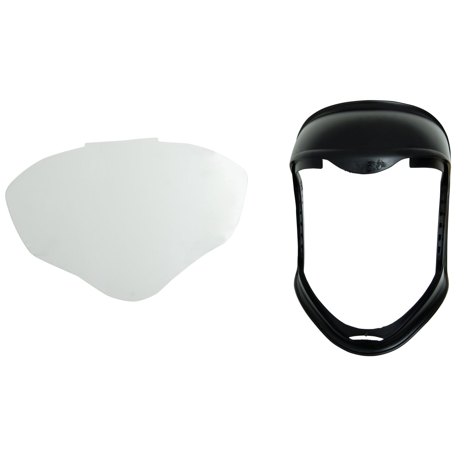 Honeywell Uvex Bionic Face Shield with Clear Polycarbonate Visor and Anti-Fog/Hard Coat (S8510) Honeywell Uvex