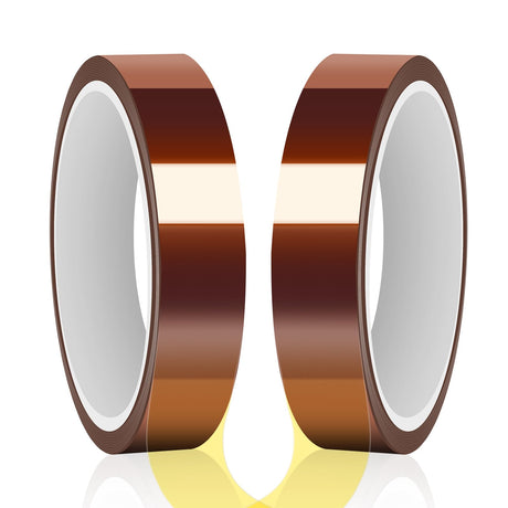 HTVRONT Heat Tape for Sublimation - Heat Resistant Tape 2 Rolls 20mm x 33m Sublimation Tape, No Residue Heat Transfer Tape for Sublimation Tumblers HTVRONT