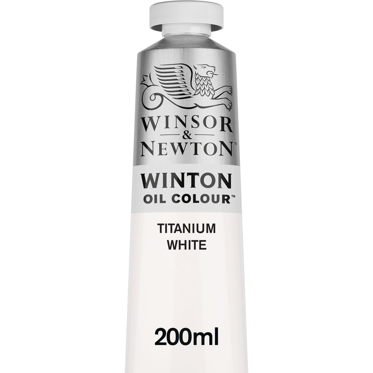 Winsor & Newton Winton Oil Color, 200ml (6.75-oz) Tube, Titanium White Winsor & Newton