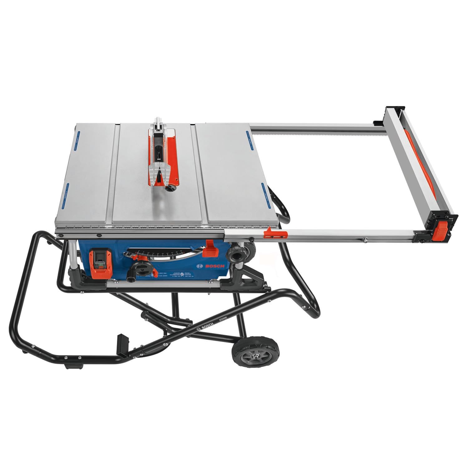 BOSCH GTS15-10 10 In. Jobsite Table Saw with Gravity-Rise Wheeled Stand - WoodArtSupply