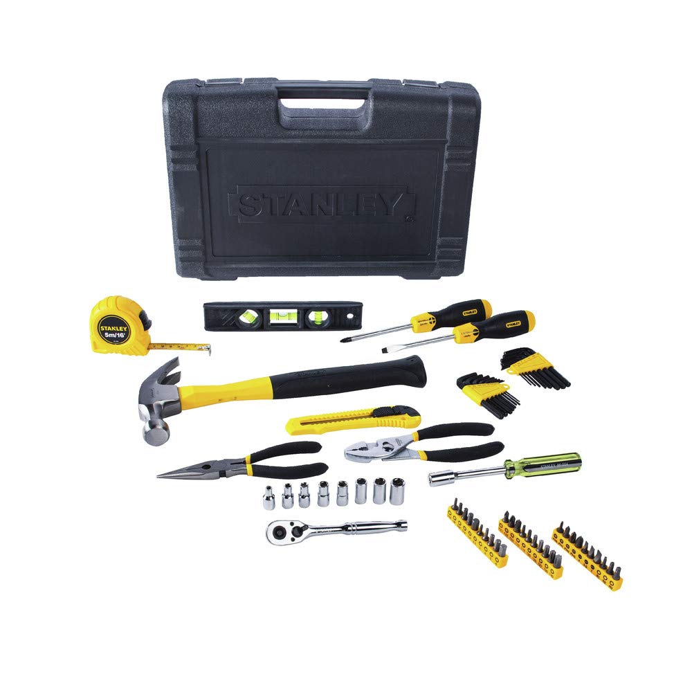 STANLEY Tool Set, Home/Mechanics, 65 Piece (94-248),Black Stanley
