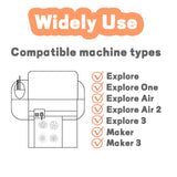 THANMAO Deep-Cut Blade and Housing Kit - Replacement Deep Point Blade Compatible with Maker 3/Maker/Explore 3/Air 2/Air/One/Venture - Ideal for THANMAO