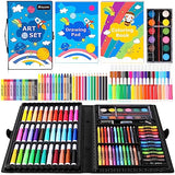 iBayam Art Supplies, 149-Pack Drawing Kit Painting Art Set Art Kits Gifts Box, Arts and Crafts for Kids Girls Boys, with Coloring Book, Crayons, iBayam