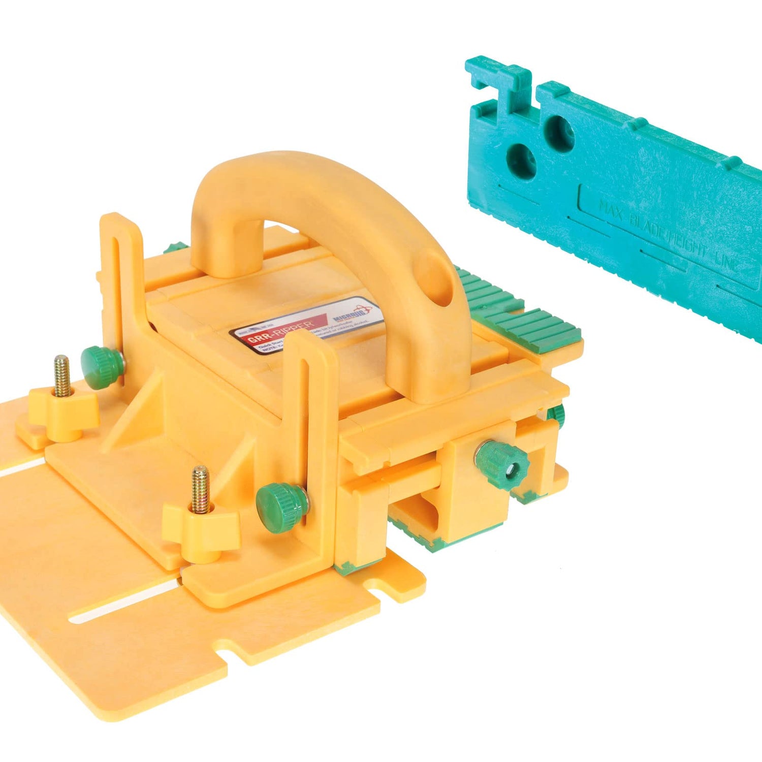 MICROJIG GRR-RIPPER GR-200+GRP-11G Gripper Tm 200 Advanced System With 1/8 Leg, Green MICRO JIG