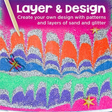 Creativity for Kids Rainbow Sandland - Make Your Own Sensory Sand Art for Kids - Arts and Crafts for Kids Age 6+ Creativity for Kids