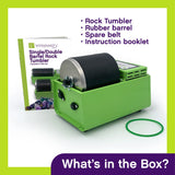 WireJewelry Single Barrel Rock Tumbler with 3 Pound Capacity Drum WireJewelry