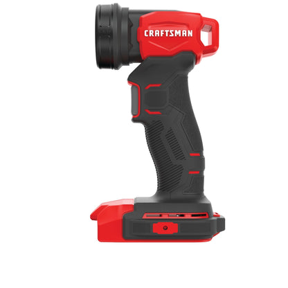 CRAFTSMAN V20 LED Work Light, Cordless Handheld, 140 Lumens, Bare Tool Only (CMCL020B) - WoodArtSupply