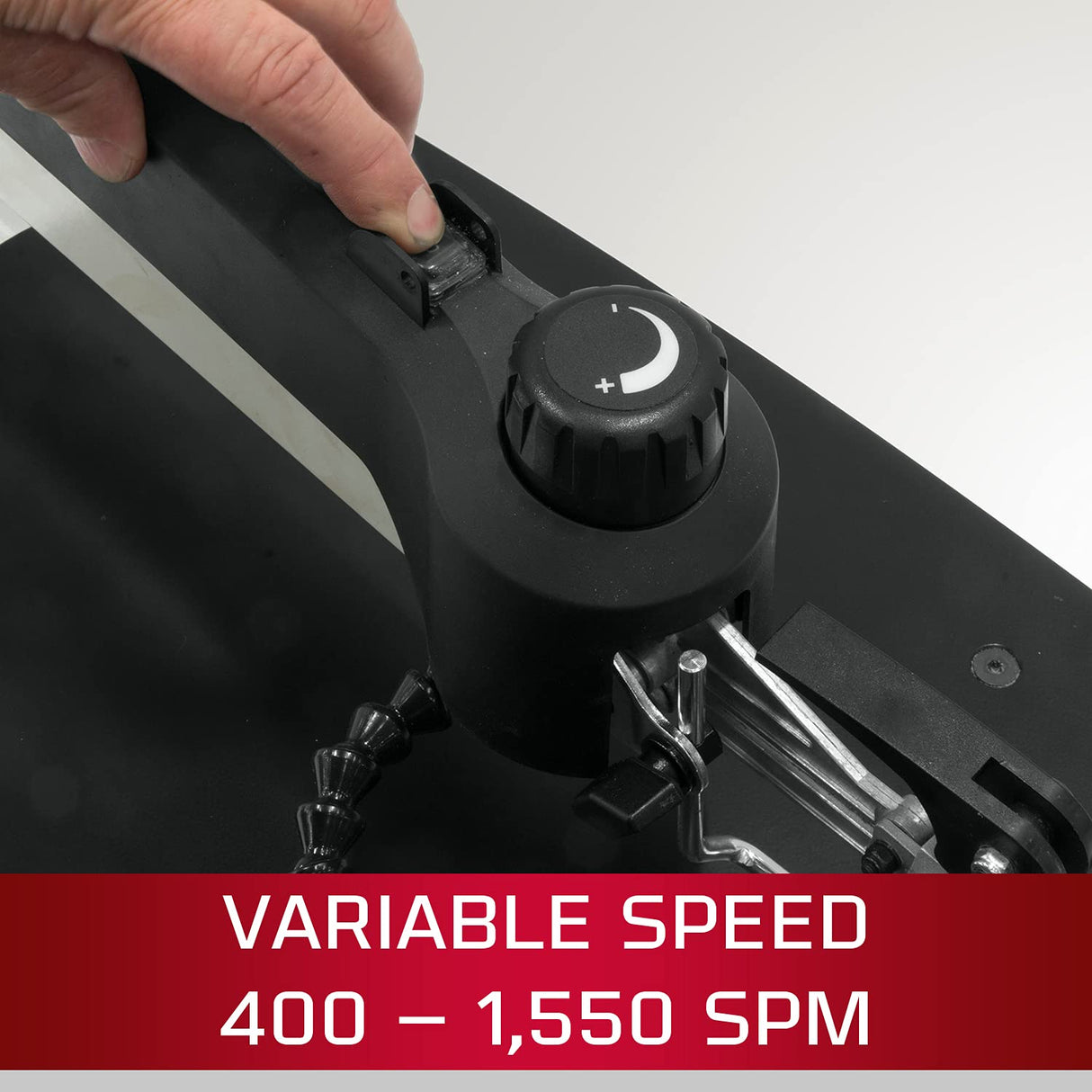 JET 22-Inch Scroll Saw with Foot Switch, 1Ph 120V (JWSS-22B) Jet