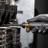 Klein Tools 32305 Multi-bit Ratcheting Screwdriver, 15-in-1 Tool with Phillips, Slotted, Square, Torx and Combo Bits and 1/4-Inch Nut Driver Klein Tools