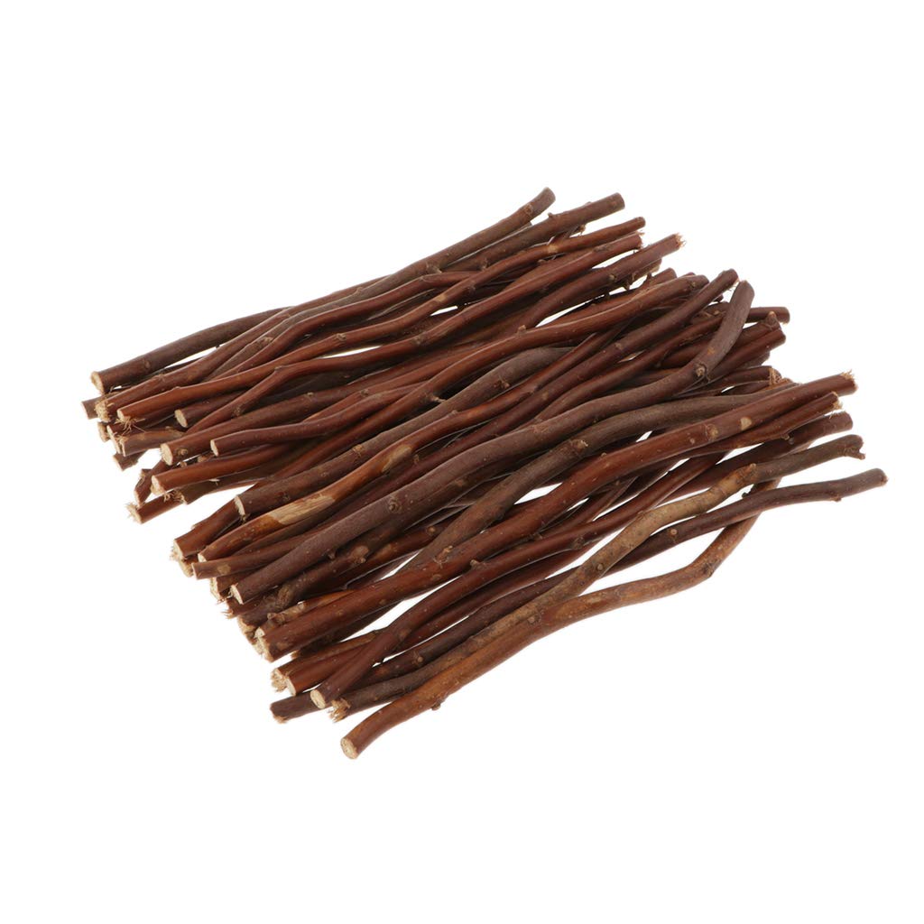 50Pcs Driftwood Wood Branches Ornament Pieces Bulk of Wood Log Sticks for Decorating Crafting for DIY Rustic Crafts Confetti - WoodArtSupply