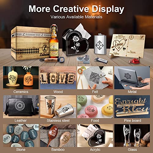 LASER TREE 40W(5W Output Optical Power) Laser Engraving Module, 450nm Laser Head for CNC Laser Engraver/Laser Cutter Machine, DIY Laser Engraving LASER TREE