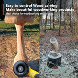 OBA Wood Carving Disc Set 3 PCS 4-1/2" Wood Grinding Wheel Sets with 7/8" Arbor for Angle Grinder Grinding and Polishing OBA