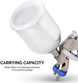 NEIKO 31213A Air Spray Paint Gun, HVLP with Gravity Feed, 1.3 MM Nozzle, 600 CC Capacity, Spray Gun Paint Sprayer for Walls, Automotive, Home NEIKO