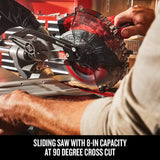 CRAFTSMAN V20 Miter Saw Kit, 7-1/4 inch, Cordless, Battery and Charger Included (CMCS714M1) Craftsman
