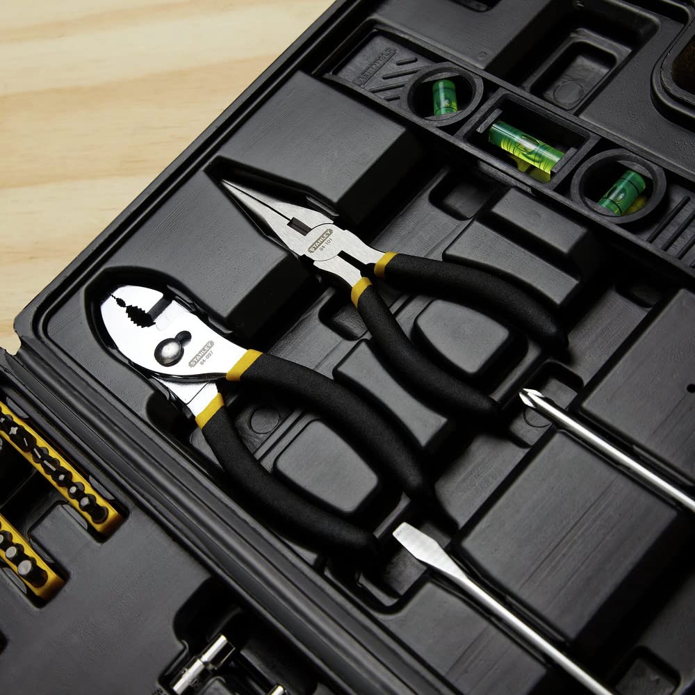 STANLEY Tool Set, Home/Mechanics, 65 Piece (94-248),Black Stanley