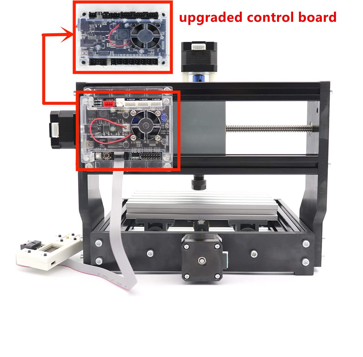 CNCTOPBAOS 1610 PRO CNC Milling Machine,with GRBL Offline Controller,3 Axis Desktop DIY Mini CNC Router Kit Engrave Carving PVC,PCB,Acrylic,Wood CNCTOPBAOS