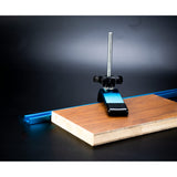 for Woodworking T-Track Clamps: ZokMok 4pcs Hold Down Clamps for Woodworking, 5 inches Length T Rail Track Slot Bolts Washeres and 5-star Nuts (T ZokMok