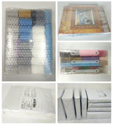 Mushroom Family Latch Hook Rug Kits Cross Stitch Latch Hook Cushion kit Tapertry Embroidery Craft Kits for Beginners DIY Latch Hook Rug Kit Mat WoodArtSupply