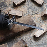 Vearter 5PCS/Set S1531L Reciprocating Saw Blades 5TPI HCS Sabre Saw 240mm for Cutting Course Damp Wet Wood Logs Plactics Vearter