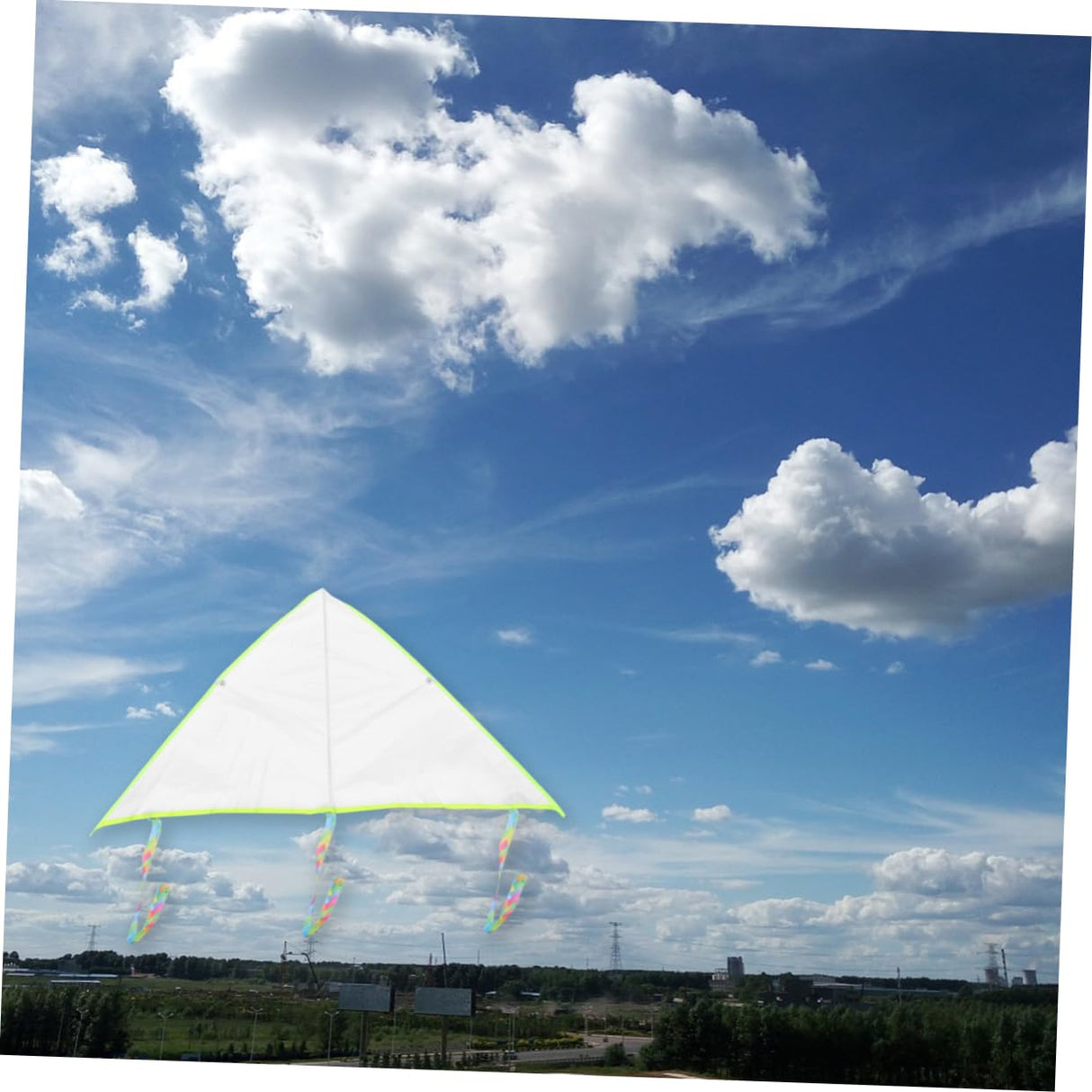 VILLCASE 5pcs DIY Blank Kite Flying Kite DIY Graffiti Kite Craft Kite Kids DIY Kites Kite Making Kit Kites Making Painting Triangle Kite Kits VILLCASE