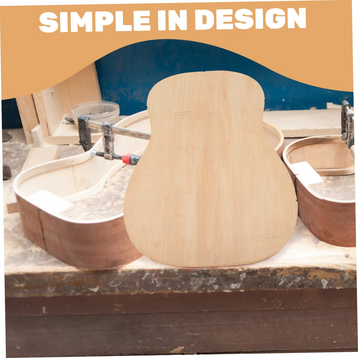 SUPVOX Guitar Top Tools Diy Solid Headplate Guitars Luthiers Replacement Tool Luthiers Gift Guitar Headplate Replacement Guitars Accessories Diy SUPVOX