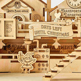 bennama 3D Wooden Puzzles Santa's Factory Model Kits, Brainteaser and Puzzle for Christmas/Birthday,Gifts for Adults and Teens to Build Combination bennama