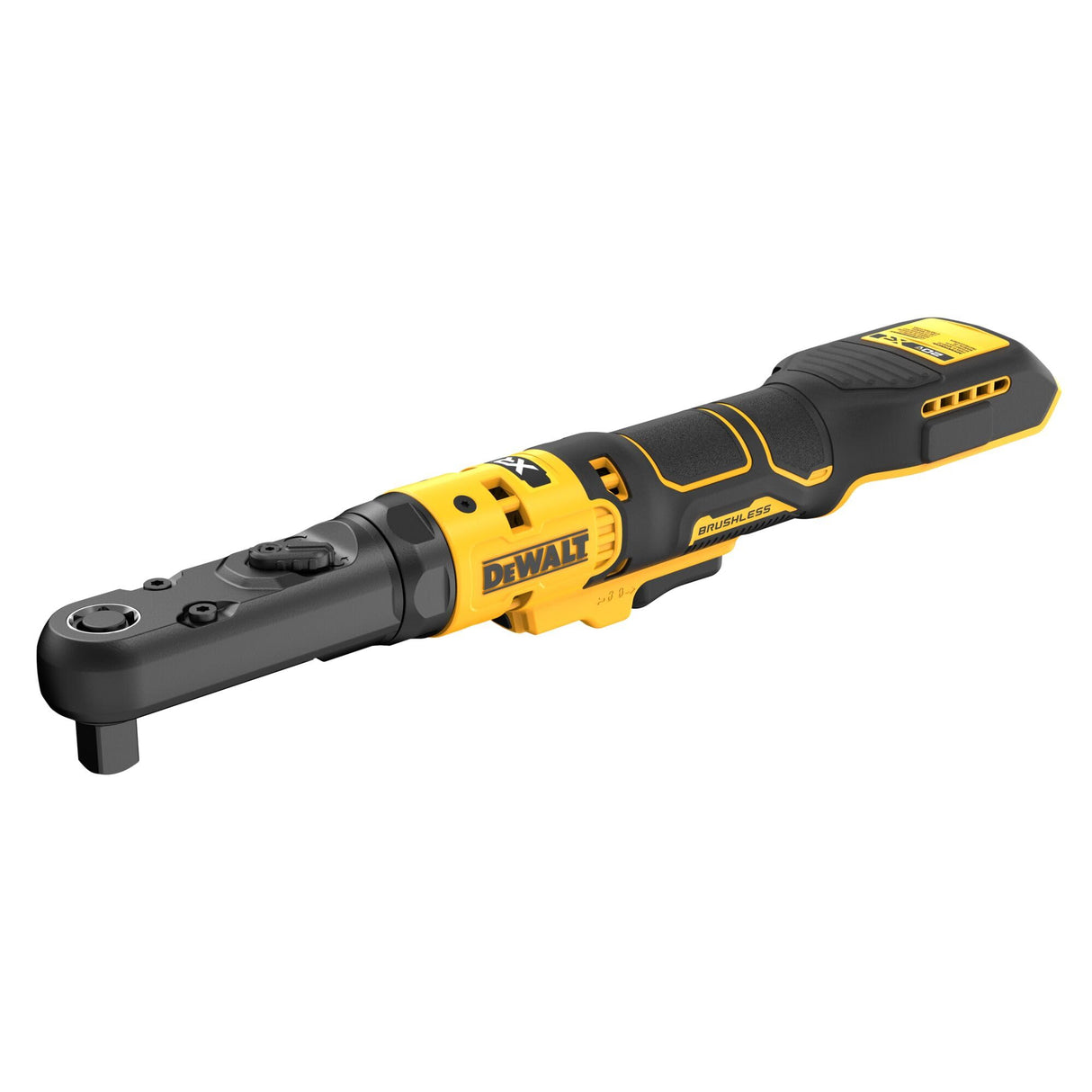 DEWALT 20V MAX XR Cordless Ratchet, 3/8" and 1/2" Sealed Head Ratchet, Bare Tool Only (DCF510B) DEWALT
