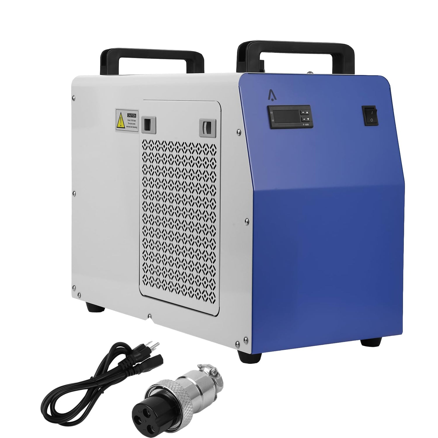 CuisinAid Industrial Water Chiller CW5200, 6L Capacity 0.9hp 2.6gpm Water Cooling System for 60W 70W 80W 90W 100W 120W 130W 150W CO2 Laser Engraving CuisinAid