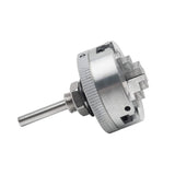 Z011 3-Jaw Lathe Chuck, Mini Lathe Chuck with Connecting Rod and Short Sticks, Self Centering Wood Turning Chuck, Power Lathe Accessory soikoi