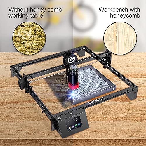 Longer Honeycomb Working Table, Soulmate for Engraver, Honeycomb Working Panel Set for RAY5, Fast Heat Dissipation and Desktop-Protecting, Compatible - WoodArtSupply